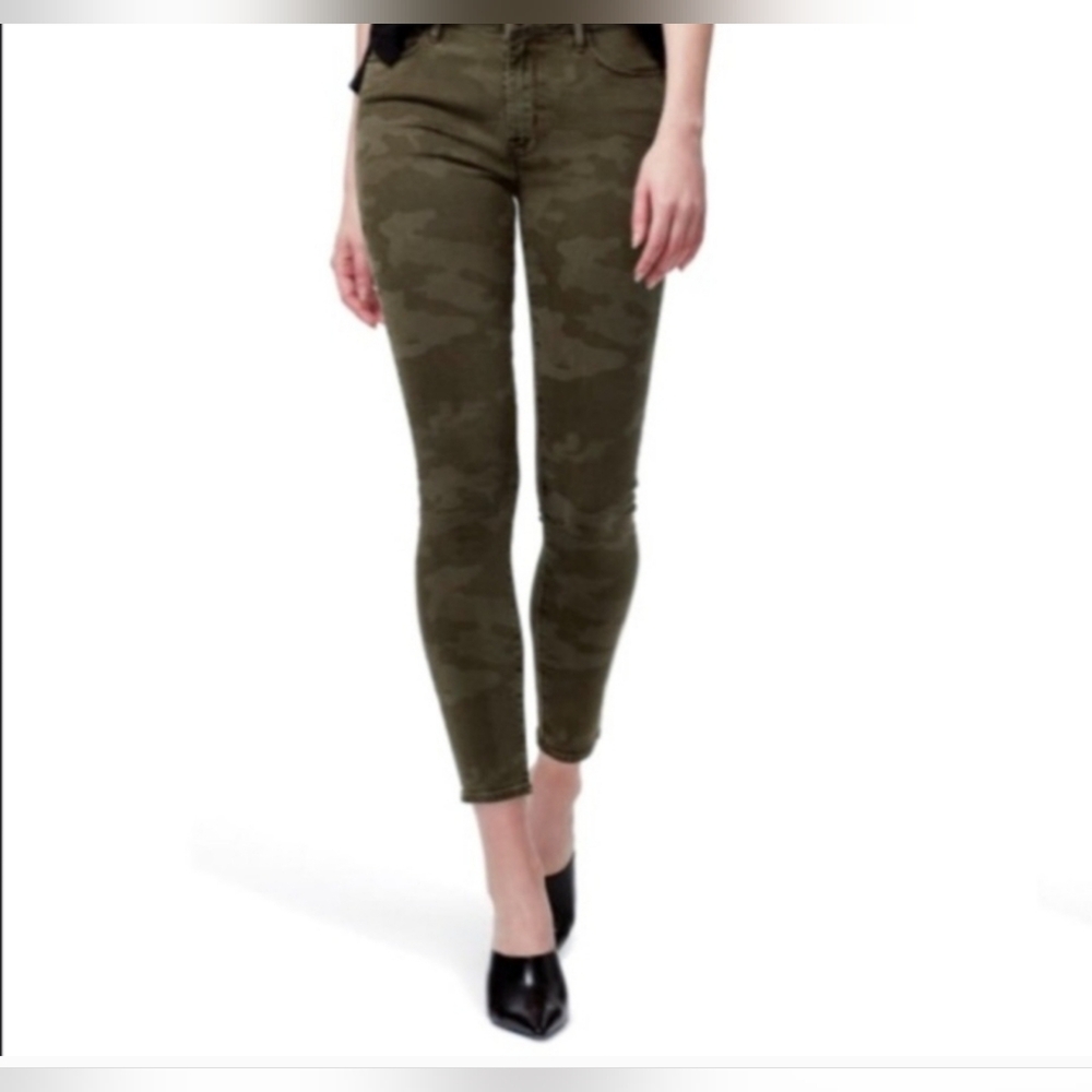 Social Standard Camo High Waist Ankle Skinny Jeans Pants Size 4